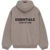 Fear of God Мужская флисовая толстовка с капюшоном Essentials II Heather Grey 192HO246259F
