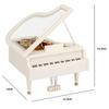 Piano Music Box With Light New Year Gift For Girl Friend Christmas Present Home Decoration Without Battery
