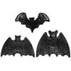 3D Woven Iron Plastic Bats Halloween Crafts Durable Hanging Decors For Door Window Gardens Display