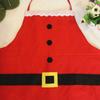 Family Party Aprons Adult Decoration Santa Claus Apron Kitchen Apron Apron Cooking Apron Pinafore