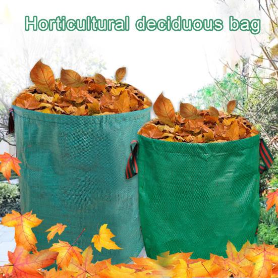 Leaf Bag Versatile Garden Leaf Collection Bag Large Capacity Leaf Debris Storage Bag for Home Outdoor