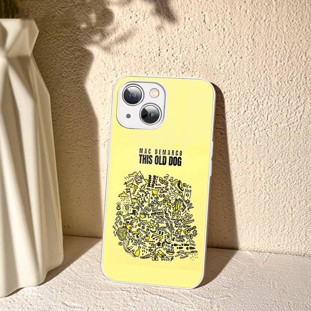 Рок-певец M-Mac D-Demarco Для IPhone 14 13 12 Mini 11 Pro XS Max X XR 14 Plus Защитное стекло