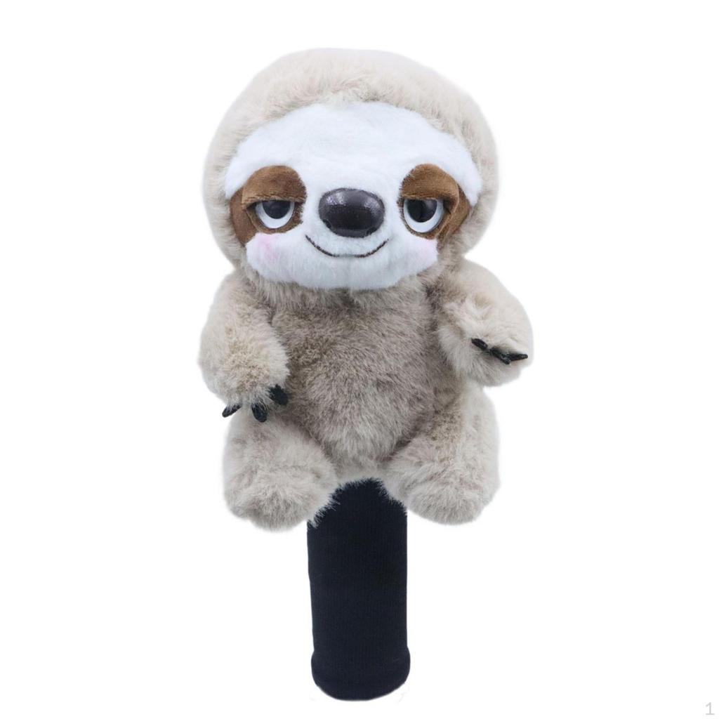 Фервей Вуд Головной чехол для клюшки для гольфа Забавный головной чехол Плюшевое животное Подарок гольфисту Новинка Мягкий