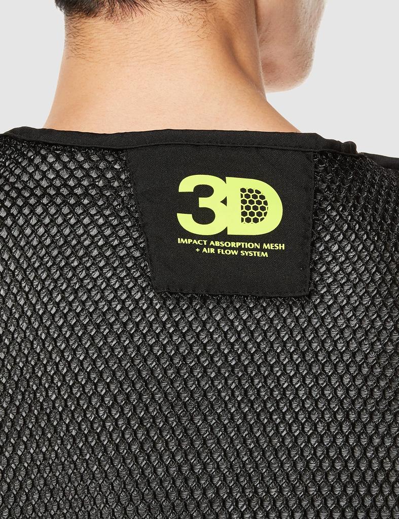 3D Air Mesh Inner Vest for Motorcycles 998 Mesh Material Black M [KOMINE] JK-084 07-084