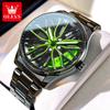 Brand Watch Fashion Trend with Hollow-out Luminous Waterproof Quartz Watch Men's Watch Men's Watch