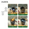 Комплект портативной посуды Alocs для улицы