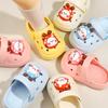 Summer New Hole Shoes Baby Home Outdoor Non-slip One Shoe Two Garden Shoes