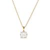 PVD Plated Geometric Pendant Necklace Waterproof Heart Pendant Necklace  Party Wear