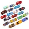 Нетоксичные машинки Pixar Cars Игрушка Молния Маквин Джексон Шторм Король Мэтр 1:55 Литая модель автомобиля из сплава, подарок на Рождество для ребенка