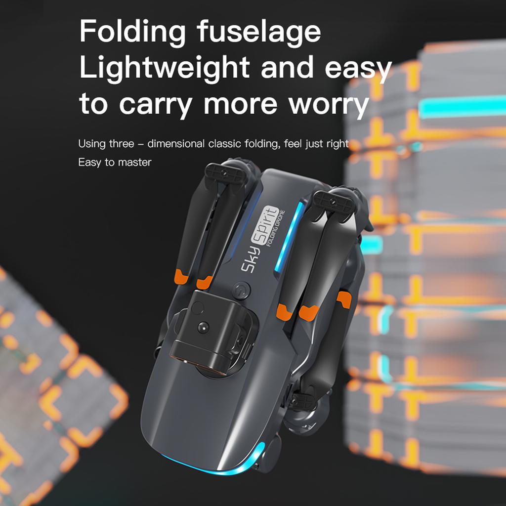 Дрон с дистанционным управлением и камерой 720P, двойная камера, предотвращение препятствий, оптический поток, дрон, Wi-Fi, FPV