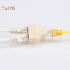 Talos PC House 1 To 2 Way Dual Female Cat6/5/5e RJ45 Lan Ethernet Network Splitter Adapter