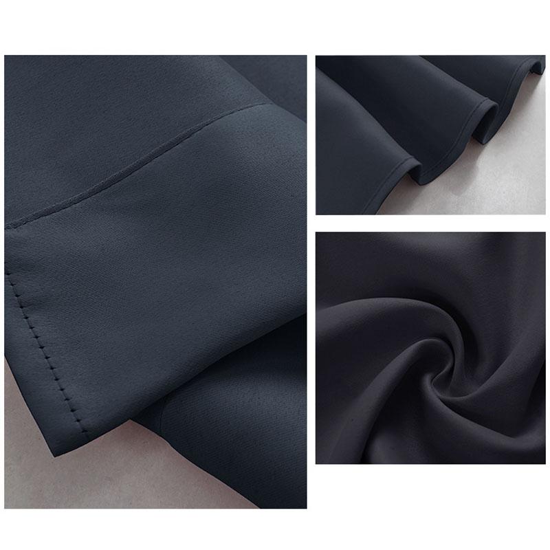 Затемняющий ламбрекен Плотный полиэстер Однотонный Оформление окна Затемняющий пельмет Современный ламбрекен для окон и дверей