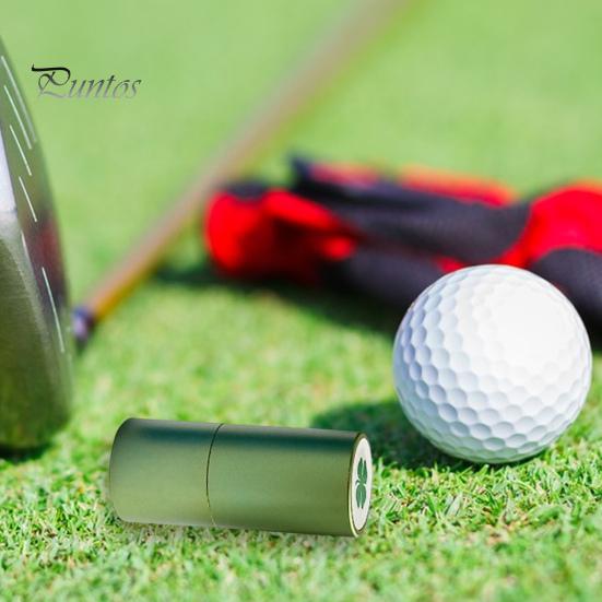 Golf Ball Stamp Waterproof Quick Drying Golf Ball Marker Tool Portable Ball Identification Metal Stamper Golf Accessories Golfer Gift