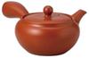 Чайник из красной глины с простым сетчатым фильтром x 15 x Керамический чайник от Setomonohonpo [15 7.5см 350мл]