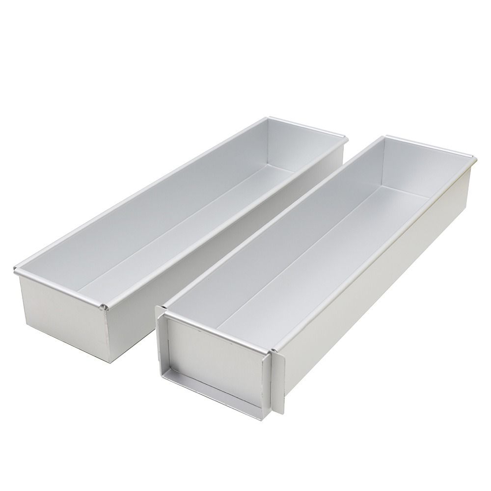 Non Stick Loaf Pan Aluminium Zinc Zinc Alloy Flat Toast Box Useful Cake Baking Pan Kitchen Accessories