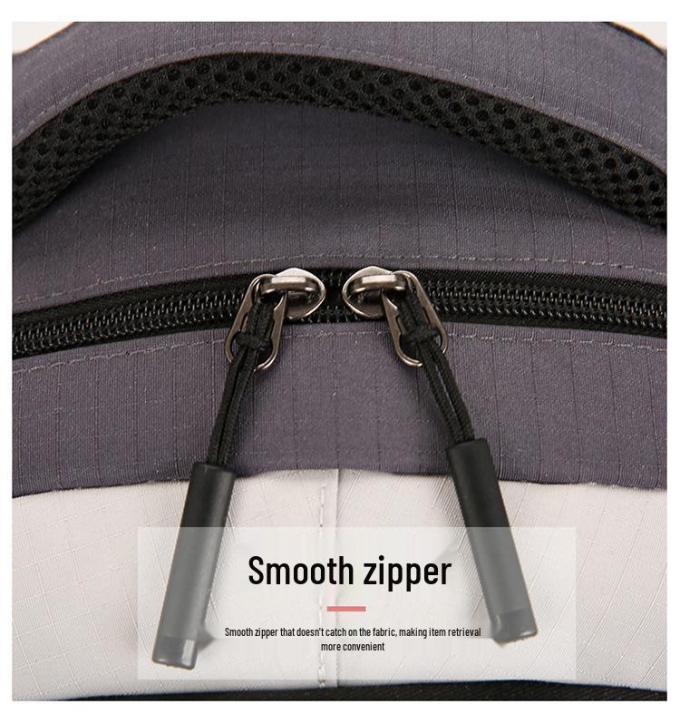 Trendy New Oxford Cloth Casual Backpack - Multi-Layer, Large Capacity School & Travel Bag for Students