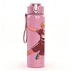 1PC Handball Player Jump Sport Print 750ml Color Plastic Sports Water Bottle Leakproof Flip Straw Lid Suitable for Sports Office Home Use