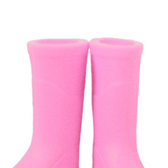 1 пара резиновых сапог, модель кукольного домика, миниатюрные резиновые длинные сапоги от дождя, кукольная обувь для украшения кукольного домика