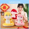 Adorable Plush Snake Doll Cute Zodiac Animal Toy Soft Stuffed Collectible Gift
