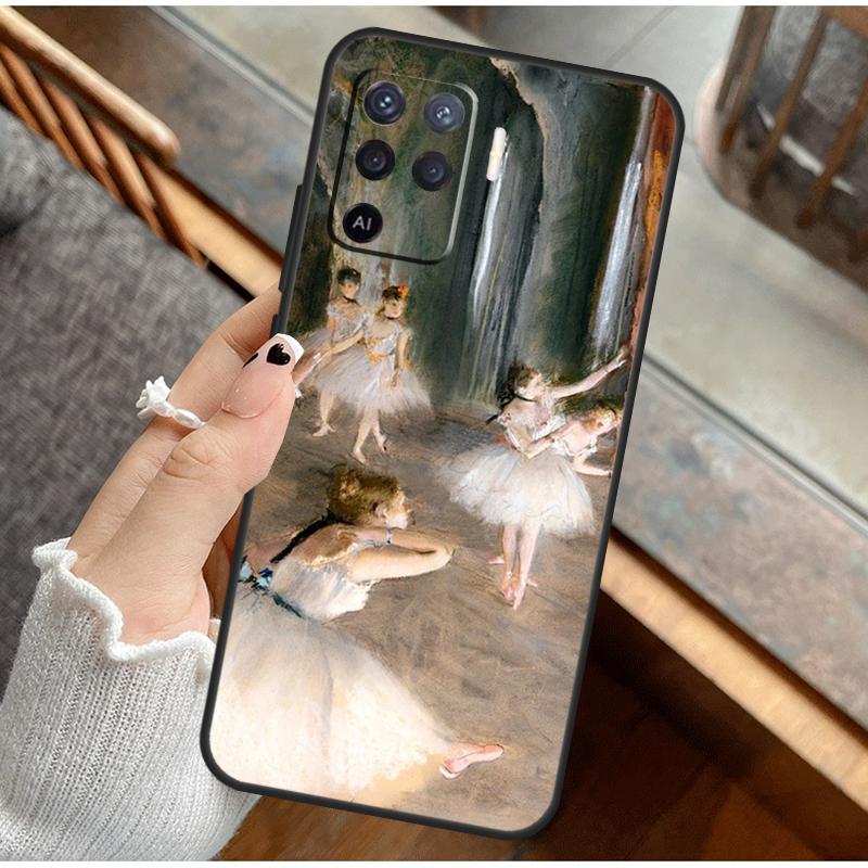 Чехол для телефона Танцовщица Балерина Для Oppo A16 A76 A78 A96 A58 A18 A38 A98 A17 A77 A80 A40 A60 A74 A94 A54 A15 A57S