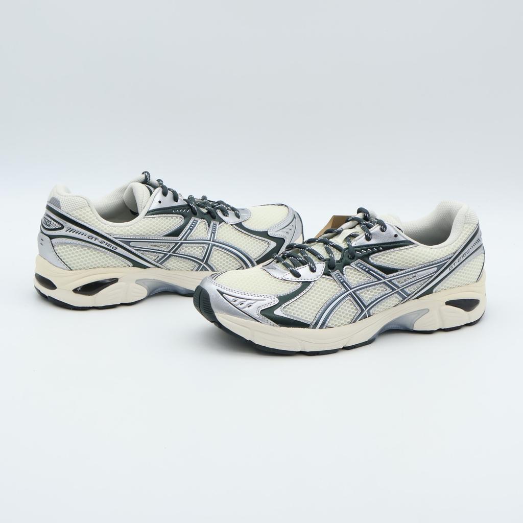 1203A567-100 KITH Asics Vintage Tech GT-2160 Кремовый Скарабей Серебристый Белый (Мужской)