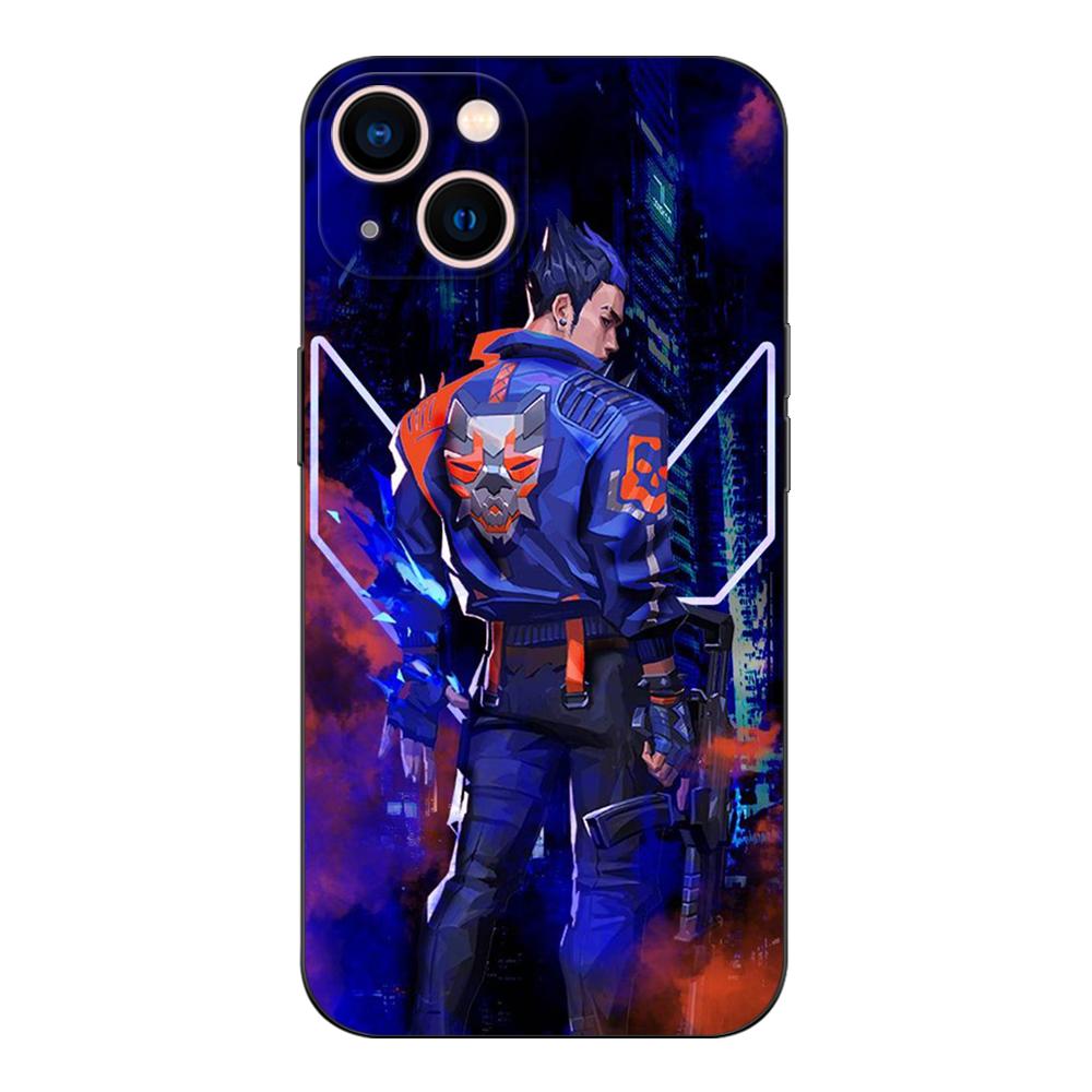 Черный ТПУ чехол для Huawei Y9S Y6S Y8S Y5P Y7P Y8P y7 Y5 lite Prime 2018 Y6 2019 Обложка ValorantS GameS