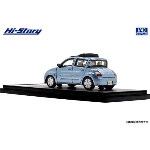 Inter Allied Hi Story 1/43 Scale Toyota WiLL Vi (2000) Light Blue Metallic Finished Model