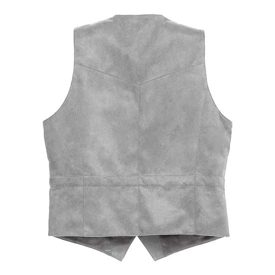 Мужской жилет с V-образным вырезом без рукавов, однобортный приталенный жилет с карманами, однотонный деловой жилет, пальто