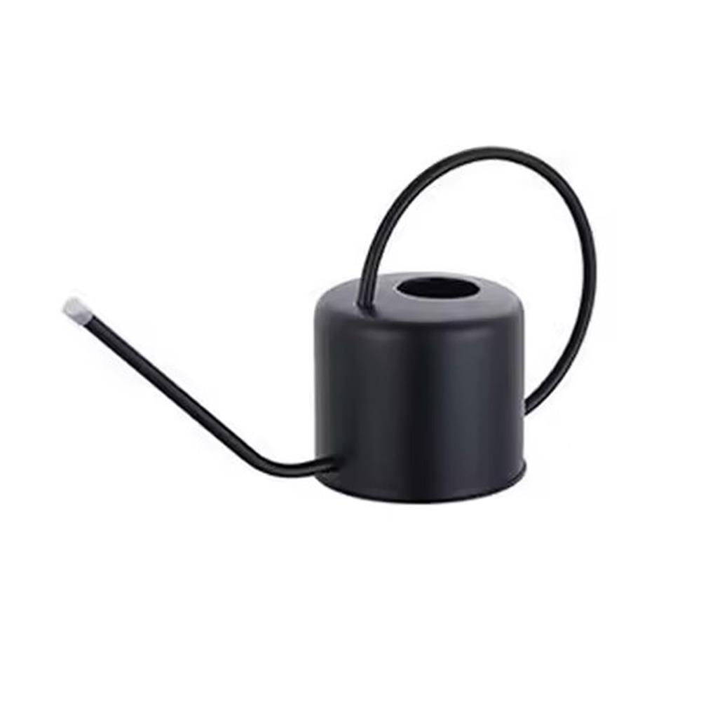 u Retro 1.3L Plant Sprinkler Kettle Stainless Steel Long Spout Watering Pot Leakproof Large Capacity Watering Can Garden Tool