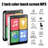 2023 New Mini Portable MP3 Player Bluetooth 2 Inch Touch Screen Sport Fashion Music Player for Student Learning