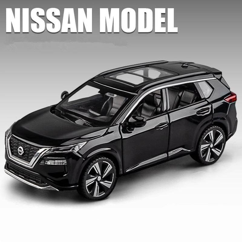 1/32 Nissan X-TRAIL SUV Модель автомобиля из литого металла Внедорожники Модель автомобиля Звук и свет Моделирование Детские игрушки Подарки