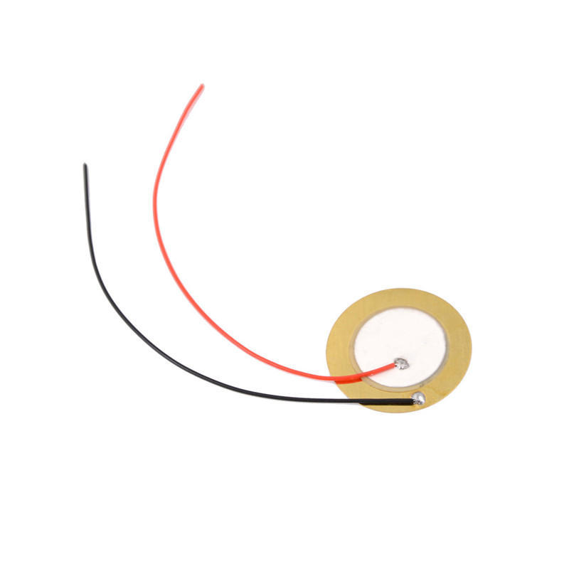 10 шт. 27 мм звуковой датчик триггер барабанный диск + провод медные пьезоэлементы