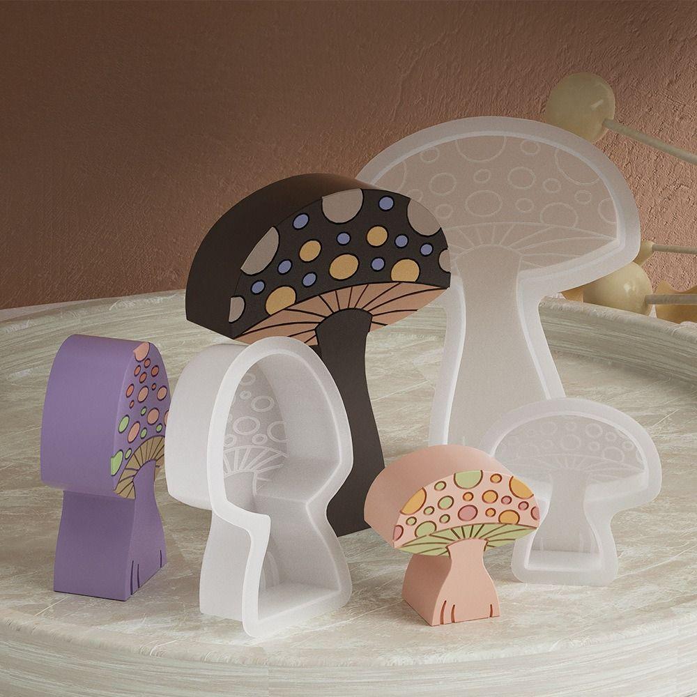 Силиконовая большая елка Силиконовая форма Гриб/Дерево Украшение Производство Форма Силиконовая форма Гипс