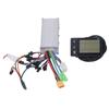 Bike Controller S866 LCD Display Replacement Brushless Controller Kit for Electric Bikes Scooters