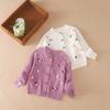 Kids Sweater Autumn Coat Knit Baby Girls Clothing Knitted Long Sleeve Sweet Cardigans for Girls Cotton Sweaters for Children