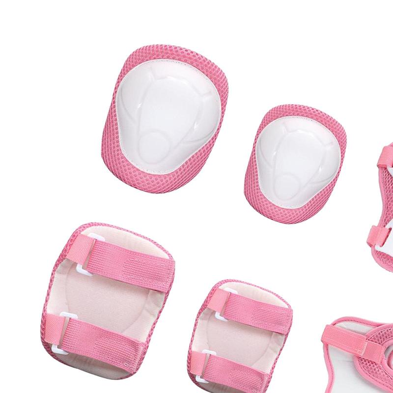 Kids Skateboard Bike Protective Gear Outfit Knee Elbow Wrist Pad Set
