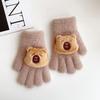Kawaii Mittens Thicken Keep Warm Gloves Portable Gloves  Outdoor