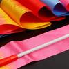 Dancing Ribbons Stick for Streamers Rhythmic with Twirling Rod Dance Ribbons Streamers Colorful Gymnastic Dance Ribbons