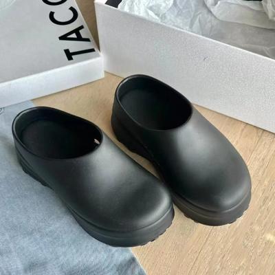 Женские тапочки дышащие парные повышенные обувь шеф-повара минималистичная мода воздушная подушка мягкая 5 см платформа нескользящие сандалии