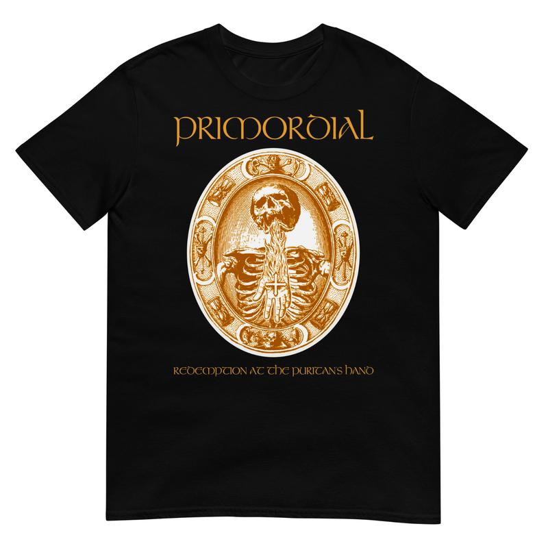 PRIMORDIAL "Redemption At The Puritans Hand"Unisex T-shirt Graphic Tee