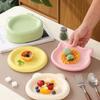 Кондитерская тарелка Миски для кошек Пластиковая миска для котят из полипропилена Цветная миска для кошачьего корма для щенков и кошек