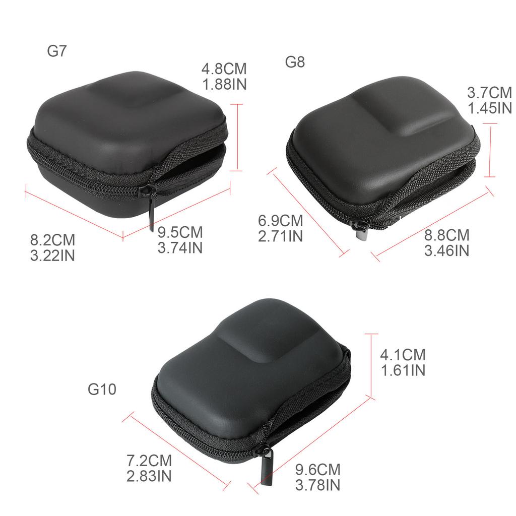 Ящик для хранения Gopro10/9/8/7/6/5 Сумка для хранения аксессуаров hero10 Портативный мини защитный чехол