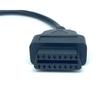 Motorcycle OBD Adapter for 4 Pin Adapter Diagnostic Cable - 4Pin to OBD2 16Pi