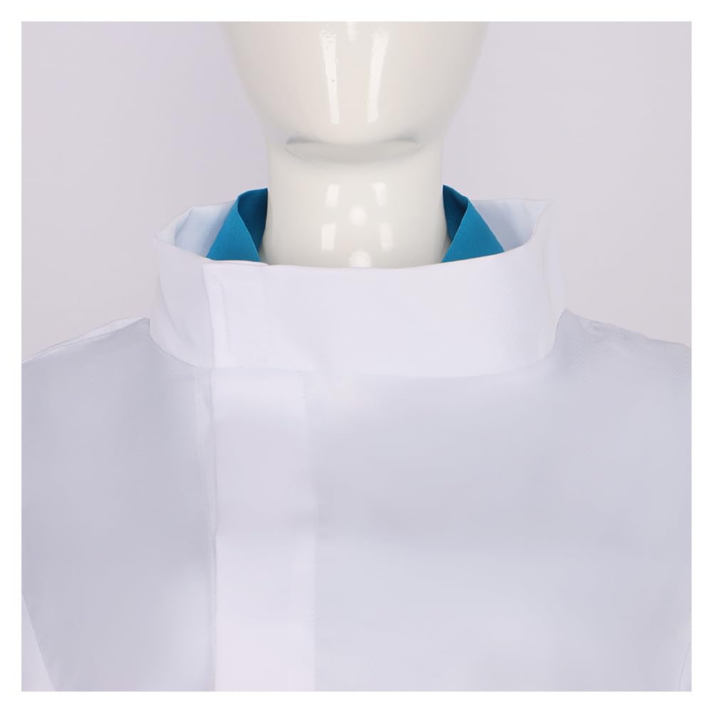 Хаку Огино Белая одежда для косплея Косплей Костюм на Хэллоуин Маскировка Костюм Событие Школьный Фестиваль Вечеринка Аниме Костюм Набор Рождество [Anywcos] Женский