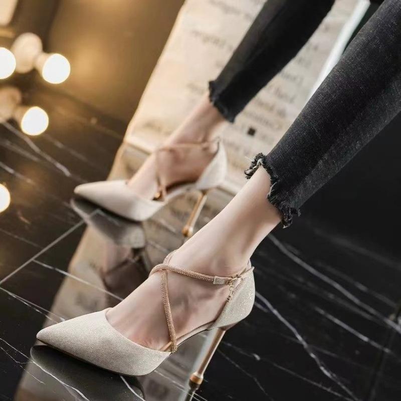 Fashion New Fashion Summer Women Sexy Stiletto High Heels Pumps Ladies Pointed Toe Shallow Party Shoe for Wedding Women Black Shoes