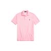 Polo SS23 Однотонная рубашка поло с вышивкой логотипа Мужские рубашки поло Розовый MNPOKNI1N822119-650
