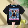2025 Детская одежда Смешная футболка с итальянским маразмом Мультяшная графика Повседневный винтажный топ с коротким рукавом для мальчиков и девочек Детская одежда