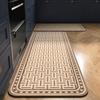 Kitchen Mat Absorbent Printed Kitchen Rugs Non-slip Area Mat Hallway Long Carpets for Living Room Bedroom Entrance Doormat Bath
