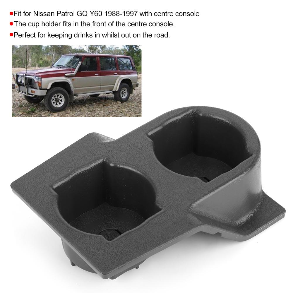 Car Center Control Water Cup Holder Replacement Part Fit for Nissan Patrol GQ Y60 1988 1997