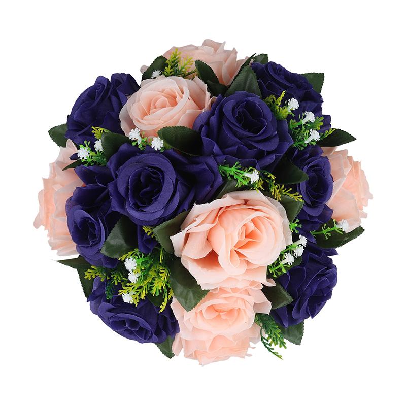 1 шт. Центральная композиция, украшения для стола, декор для направления движения, шар из роз, римская колонна, свадебный декор, красивый